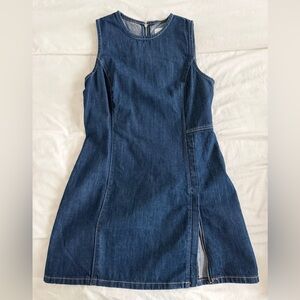 Zara Blue Denim Mini Dress